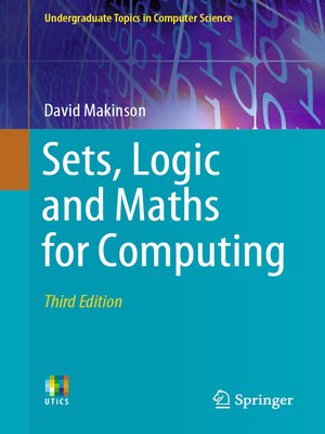 cover image of Sets, Logic and Maths for Computing